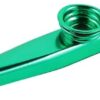 MySouq-Store Metal Kazoo Harmonica Mouth Flute Kids Party Gift Musical Instrument Professional Performce Diaphragm Guitar Ukulele Lovers (Green)-B0DJV58C7Q