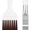 MySouq-Store Universal Radiator Fin Repair Comb Air Conditioner Car Cooling Condenser Comb AC Cleanning Brush Evaporator Cooler Repair Tools + wide Brush-B0DKCBDSFC