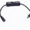 MySouq-Store 1Pcs 30cm USB Cable with Switch ON/OFF Cable Extension Toggle for DC switch Power Supply Line Durable (color Random)-B0DL2ZV412