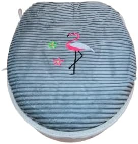 MySouq.store Toilet Seat Cover Soft 2 in 1 Zipper Protector WC Winter Warm Toilet Lid With Microlift Changing Pads & Covers Passport Case 1 Set random color,-B0DR38W7RB