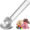 MySouqEg-Store Heavy Duty Ice Cream Scoop with Anti-freeze Metal Handle and Easy Handle Unbreakable-B0F29FNRCF
