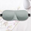 3D Sleep Mask Light Blocking Eye Mask for Sleeping Eyeshade Travel Sleep mask with Adjustable Strap for Man/Women For Office, Home, Camping, Airplanes and Travel Use (Gray)-B0F3B3TFHR