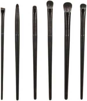 6PCS Eyes Makeup Brushes Set Professional Soft Contouring Eyeshadow Eyeliner Eyebrow Brush Women Facial Beauty Cosmetic Tool-B0F3MT5XW4