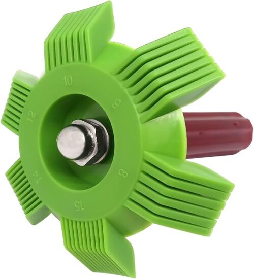 MySouq-Store 1pcs Air Conditioner Plastic Fin Comb,Fin Cleaning Brush Coil Condenser Brush,for Cleaning Radiator Evaporator (Green)-B0F62NJTGK