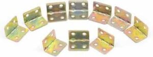 Set of 16 Reinforced Right Angle Brackets (30X30mm), 90 Degree Iron Angle Bracket - Bracket Joint Bracket, Durable Stability for Your Carpentry Projects-B0F6Y4X1XS