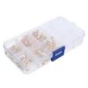 2.8/4.8/6.3 mm Crimping terminal insulation seal wire connector male and female plug spring terminal Kit (270, Gold, 2.8-4.8-6.3mm)-B0F8NXQSDQ