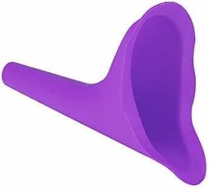 B0CCLBSCYV- Grantee for woman urinal outdoor travel camping portable silicone female urination device female (Random Color May Apply)
