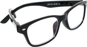 [1piece (+2) ] Reading Glasses Women Men Black Or Brown with Flexible obtuse frame Hand glasses-B0CMV8G6QT