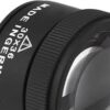 [1 Pcs - Black] Mini Magnifier 30X36 Focus Adjustable Cylindrical Loupe Magnifier Of Optical Glass Hd With Scale Jewelry Zoom Tool (Germany Made)--B0DCSTYMKK