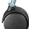 [4 Pcs/set ] Wheel Furniture Casters for Computer and office Desks No Brake 4Cm -9mm-B0F9LM5G4T