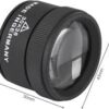 [1 Pcs - Black] Mini Magnifier 30X36 Focus Adjustable Cylindrical Loupe Magnifier Of Optical Glass Hd With Scale Jewelry Zoom Tool (Germany Made)--B0DCSTYMKK