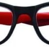 B0F7Y4MYJY--MySouqEg-Store Plastic Colored Reading Glasses for Men and Women (RED X Black) Frame MayBe changed to glasses frames for Use