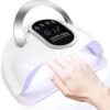 B0F89N5YQG- Nail Dryer SUN X10 Max UV LED Lamp Manicure Apparatus Phototherapy Manicure Lamp Quick Dry Gel Dryer Sensor (Color : SUN X10 MAX H,45/66 LED Plugs Type