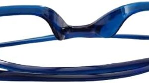 [1Pcs-Reading Square Shaped Glasses - Blue Fram ] Women Men Black Or Brown with Flexible obtuse frame Hand glasses (Code GE35) Color May Vary-B0F9WWL993