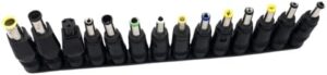 B0D9SJNBWL-[14pcs / type 2 ] Universal Plug DC Power 5.5x2.1mm2.5mm DC head Jack Charger to Plug Power Adapter for Notebook Laptop Square size 7.4 * 5.0mm - As Shown in Pic