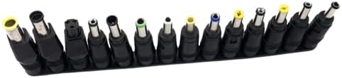 B0D9SJNBWL--MySouq-Store [14pcs / type 2 ] Universal Plug DC Power 5.5x2.1mm2.5mm DC head Jack Charger to Plug Power Adapter for Notebook Laptop Square size 7.4 * 5.0mm - As Shown in Pic