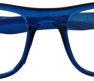 Plastic Colored Reading Glasses for Men and Women MayBe changed to glasses frames for Use tran-B0F7Y6RCPS