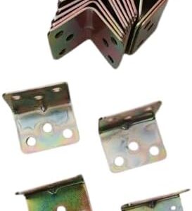 MySouqEg-Store Set of 16 Reinforced Right Angle Brackets (30X30mm), 90 Degree Iron Angle Bracket - Bracket Joint Bracket, Durable Stability for Your Carpentry Projects--B0F6Y4X1XS