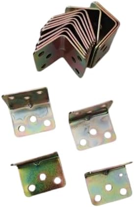 MySouqEg-Store Set of 16 Reinforced Right Angle Brackets (30X30mm), 90 Degree Iron Angle Bracket - Bracket Joint Bracket, Durable Stability for Your Carpentry Projects--B0F6Y4X1XS