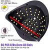 B0F89N5YQG- Nail Dryer SUN X10 Max UV LED Lamp Manicure Apparatus Phototherapy Manicure Lamp Quick Dry Gel Dryer Sensor (Color : SUN X10 MAX H,45/66 LED Plugs Type