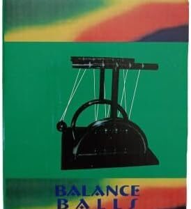 [1Pcs] [ Small - 9 CmX 8 Cm] Newtons Cradle Balance Balls Physics Pendulum Science Desk Office Classic Toy BB0908CM--B0F79KDDF7