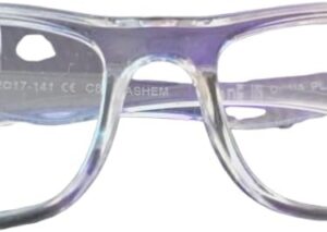 Plastic Colored Reading Glasses for Men and Women (Transparent)-B0F846Y4J6