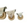 B0F9TQXH2J-4 Pcs Rolling Casters, Diameter 3,4,4.5Cm Please select you size Casters, 1 Way Furniture Moving Forward and Back Only Base Length (white, 4.5cm)