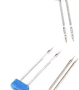 B0993RQJ7M-- Roll over image to zoom in Sewing Machine Accessories Double Twin Needle Pins for Butterfly Brother Singer - Pack of 3
