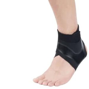 1 Pcs Ankle Brace Adjustable Compression Ankle Support Elastic Ankle Guard Pain Relief Strap Basketball Ankle Brace Support (X-Large, Right)-B0DKNY52BY