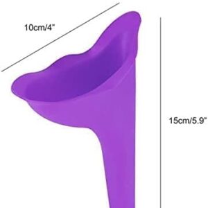 31dlAswjXuL._AC_ B0CCLBSCYV- Grantee for woman urinal outdoor travel camping portable silicone female urination device female (Random Color May Apply)
