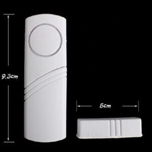 B0D1637BKQ- Sensors Protection Longer Door Window Wireless Burglar Alarm System Safety Security Device Home