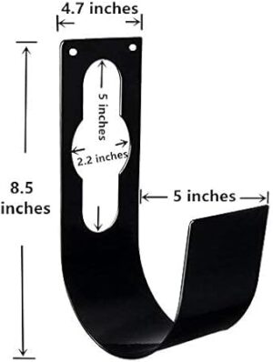 2Pcs Garden Hose Hanger Wall Mount Heavy Duty Hose Holder Hook Fit to 50Ft 75Ft 100Ft 150Ft Expandable Hose-B08YN7YDCX