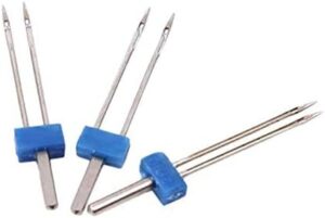 B0993RQJ7M-- Roll over image to zoom in Sewing Machine Accessories Double Twin Needle Pins for Butterfly Brother Singer - Pack of 3