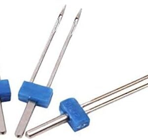 B0993RQJ7M-- Roll over image to zoom in Sewing Machine Accessories Double Twin Needle Pins for Butterfly Brother Singer - Pack of 3