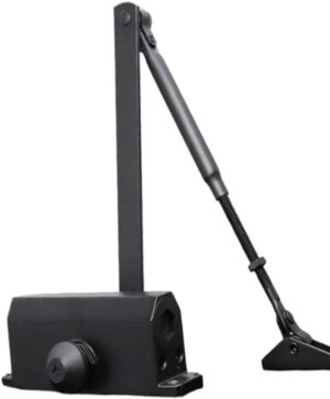 1Pcs Dafash for Doors - DC60K Black Door Deadbolt - Hydraulic Automatic 60،همخ Door Lock Machine Size - غالق اتوماتيك للابواب هيدروليكي حتي وزن 59 كيلو لون اسود--B0F6YZTKD1