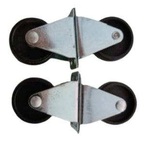 4 Pcs Rolling Casters, Diameter 3,4,4.5Cm Please select you size Casters, 1 Way Furniture Moving Forward and Back Only Base Length (Black, 3.50Cm)-B0F9Z4HJCX