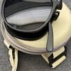 Fashion Folding Sunglasses Women's Designer Glasses UV400 Eyewear Lady Retro Sun Glasses Women's Goggles L14.5Cm brown -B0DG8MQJ61