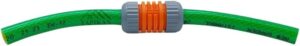 Garden hose connector (2 Pcs) (3/4 inch) Hose Connector Garden Tools Quick Connectors Repair Damaged Leaky Adapter Garden Water Irrigation Connector Joints Garden irrigation control--B0D8T7S9QD