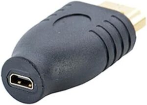 HDMI-compatible M/F Converter Standard - Compatible Male to Micro - Compatible Female Socket Adapter-B0F8VZ69T9