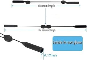 1Pcs/25Cm Adjustable Eyewear Retainer Sports Sunglasses Strap Safety Glasses Holder Kids Women Men Reading Glasses Accessories New--B0CRXM5CNR