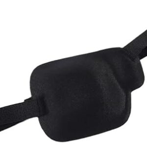 4158DIyQ8RL._AC_SX522_ 1Pcs-Kid's/Adult Black Adjustable Soft and Comfortable Pirate Eye Patch Single Eye Mask for Amblyopia Lazy Eye (Left)--B0DBMYJSMW
