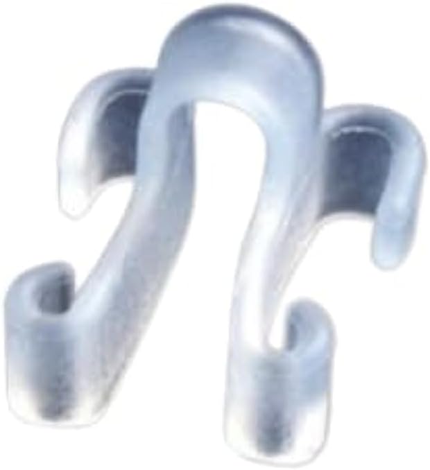 (MySouq - Store) (2 PC) Selicon Snoring Arrestor Anti Snoring Nose Clip Effectively Improve Sleep Aid Apnea Guard Night Device Silicone Nasal Plug--B0C74NNPJ3
