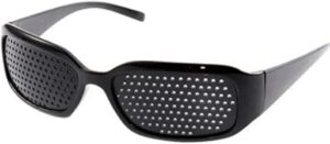 Vision Care Wearable Corrective Glasses Improver Stenopeic Pin Hole Glasses Anti-fatigue Eye Protection Glasses--B0DHLYJYLR