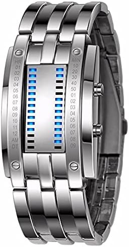 B091J79969-skmei Casual Watch For Men LED Stainless Steel - SK37