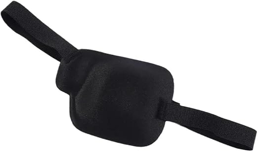 MySouq-Store 1Pcs-Kid's/Adult Black Adjustable Soft and Comfortable Pirate Eye Patch Single Eye Mask for Amblyopia Lazy Eye ‍ (Left)--B0DBMYJSMW