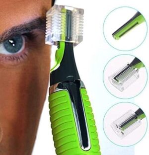 Touch Max Multi-function Stainless Steel Nose Ear Face Neck Eyebrow Hair Trimmer Shaver Removal Clipper Cleaner Epilator With LED Light for MEN and WOMEN-B0F9VPM5XL