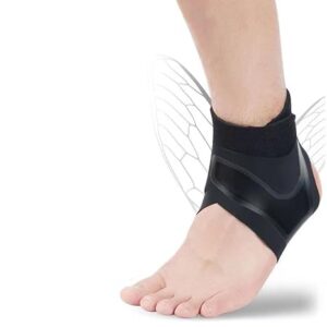 1 Pcs Ankle Brace Adjustable Compression Ankle Support Elastic Ankle Guard Pain Relief Strap Basketball Ankle Brace Support (X-Large, Right)-B0DKNY52BY
