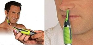 Touch Max Multi-function Stainless Steel Nose Ear Face Neck Eyebrow Hair Trimmer Shaver Removal Clipper Cleaner Epilator With LED Light for MEN and WOMEN-B0F9VPM5XL