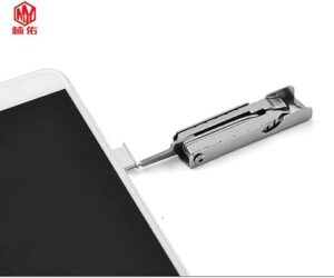 B0CFGC27FZ- (1Pc) Portable Mini Stainless Steel Screwdriver Wrench Bottle Opener Combination Tool Set Outdoor Emergency EDC Repair Multitool(Random Color) Brand: Generic