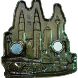 Metal 3D Cute Magnet Fridge Sticker Magnet Decoration Home Souvenir As Shown (MALAYSIA)--B0DCBZTHVY